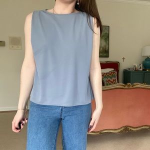 Uniqlo Periwinkle Muscle Tank